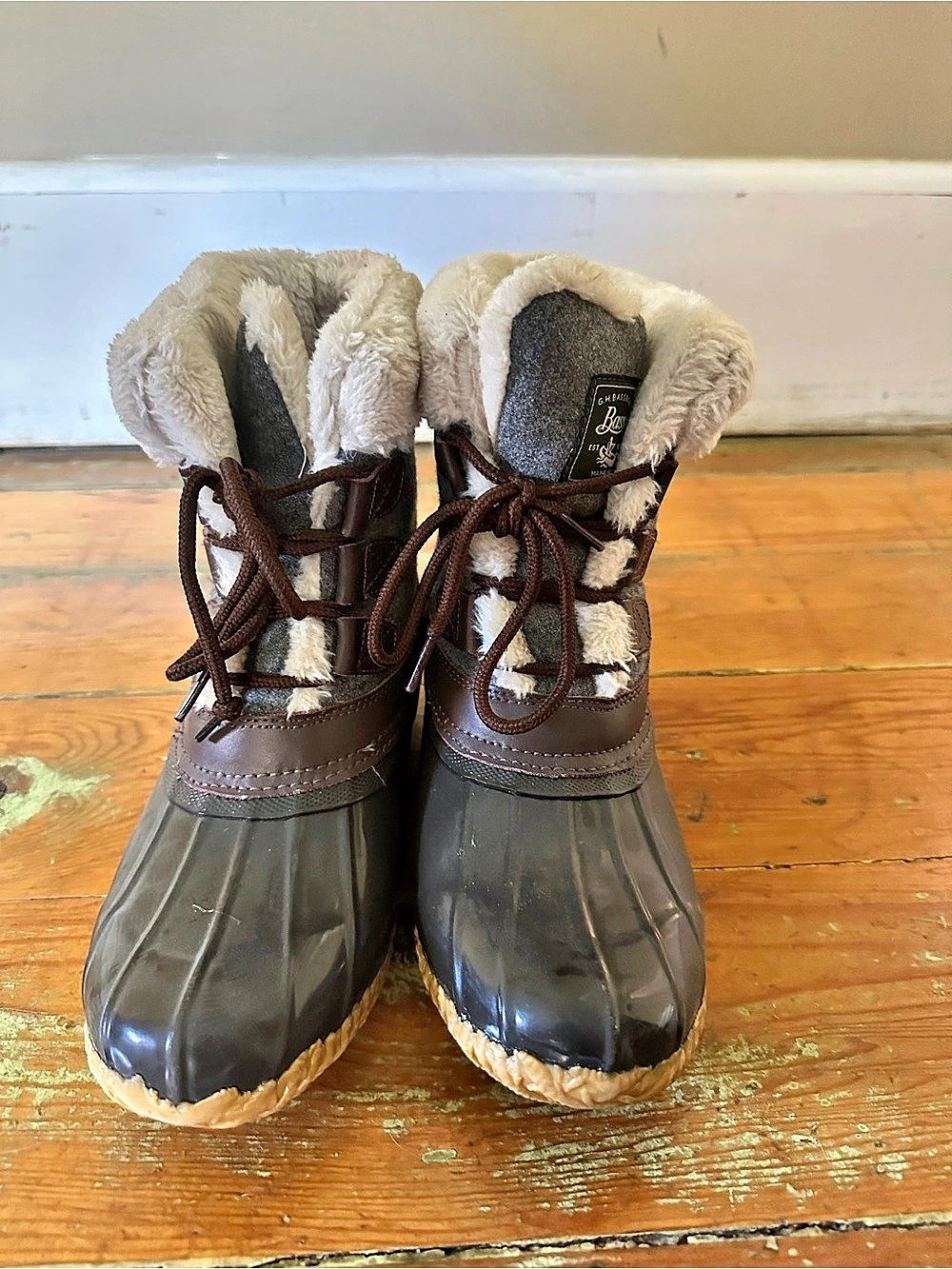 Bass Women's Winter Boots Brown & Black US 8